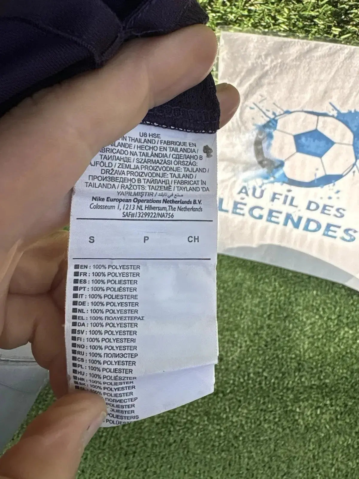 Maillot training Barcelone Au Fil Des Légendes nike football shirt