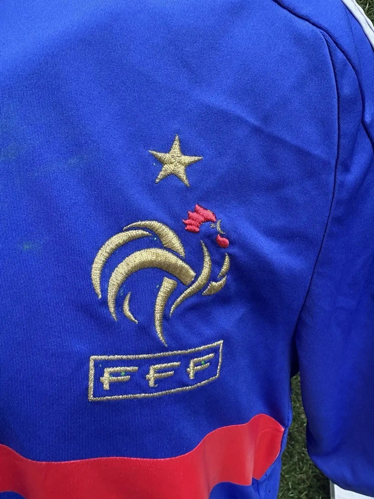 Maillot vieira équipe de France Au Fil Des Légendes adidas football shirt vintage