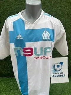 Maillot vintage de l’Olympique de Marseille Au Fil Des Légendes
