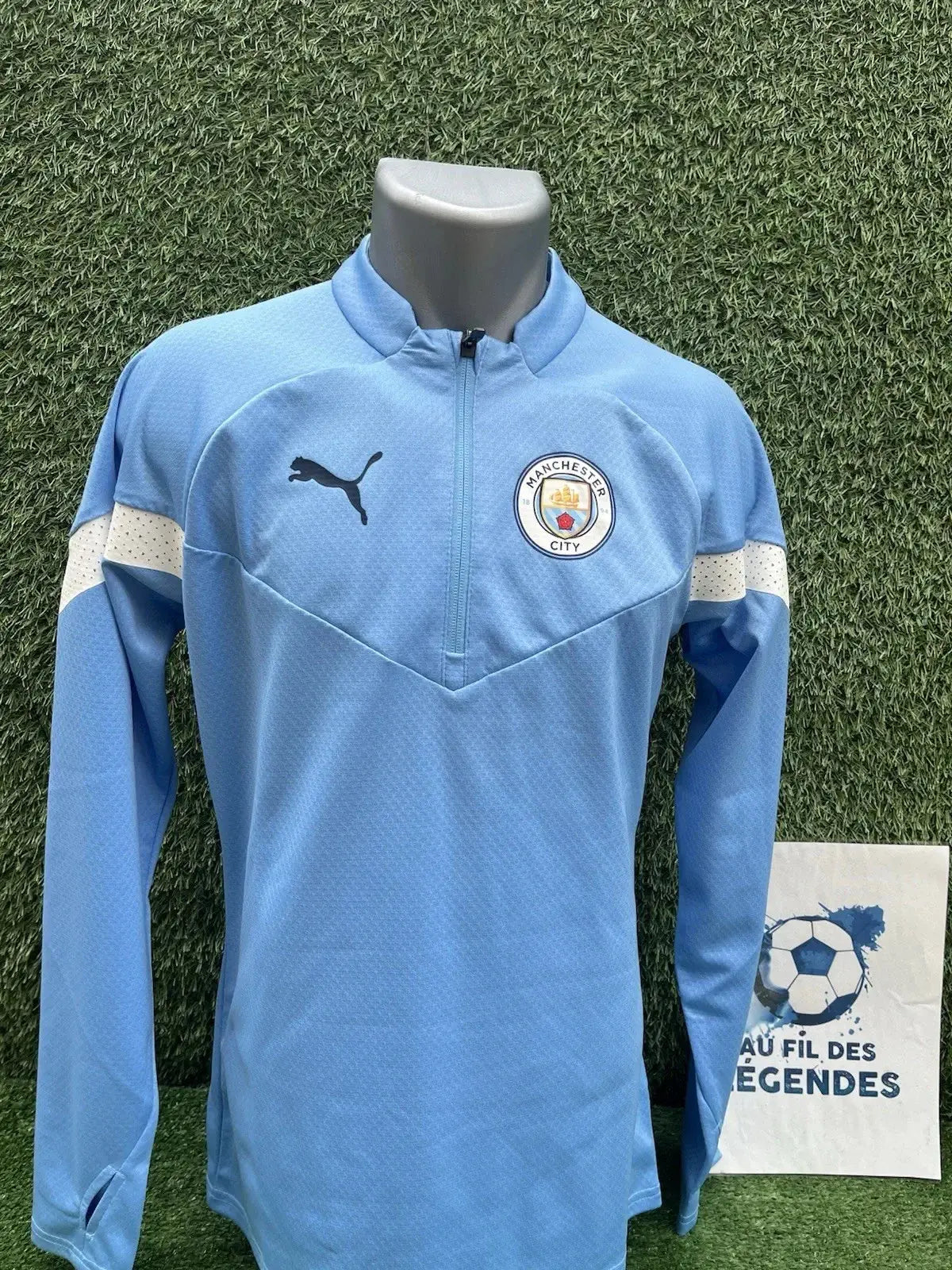 Sweat Shirt Manchester City - Au Fil Des Légendes puma football shirt training
