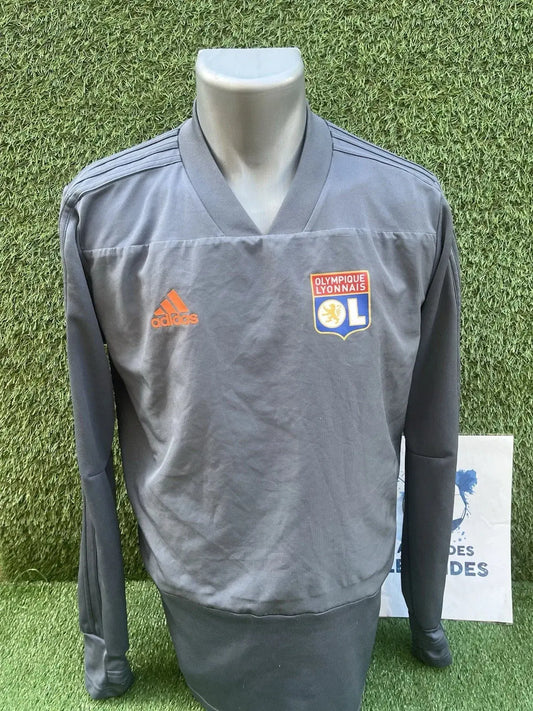 Sweat Shirt Training Olympique Lyonnais - Au Fil Des Légendes adidas football ligue 1 authentique