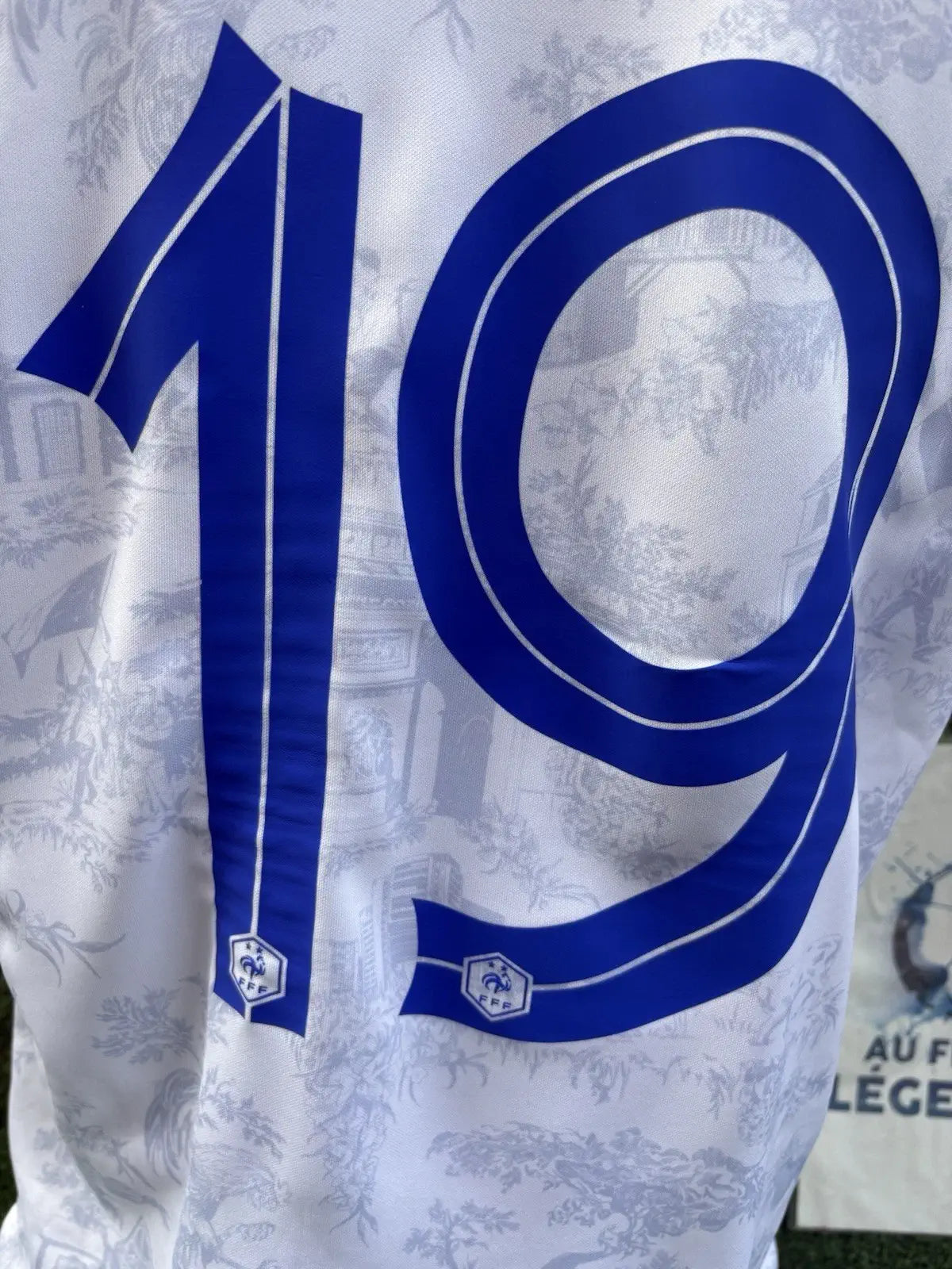 maillot Benzema équipe de France - away 2022 - Taille S Au Fil Des Légendes