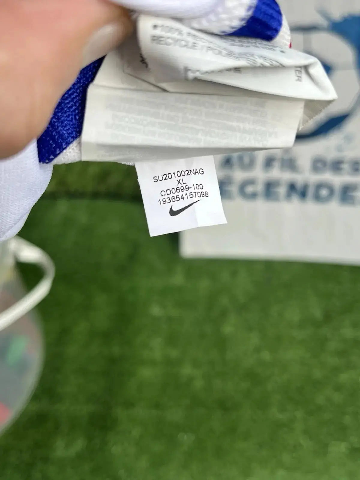 maillot Dembele equipe de France - Au Fil Des Légendes nike football shirt authentique