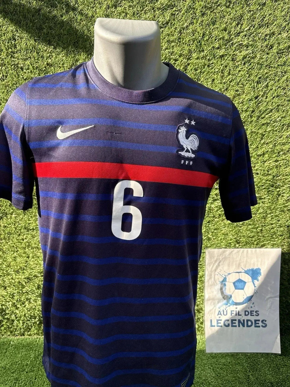 maillot Pogba équipe de France Au Fil Des Légendes nike football shirt