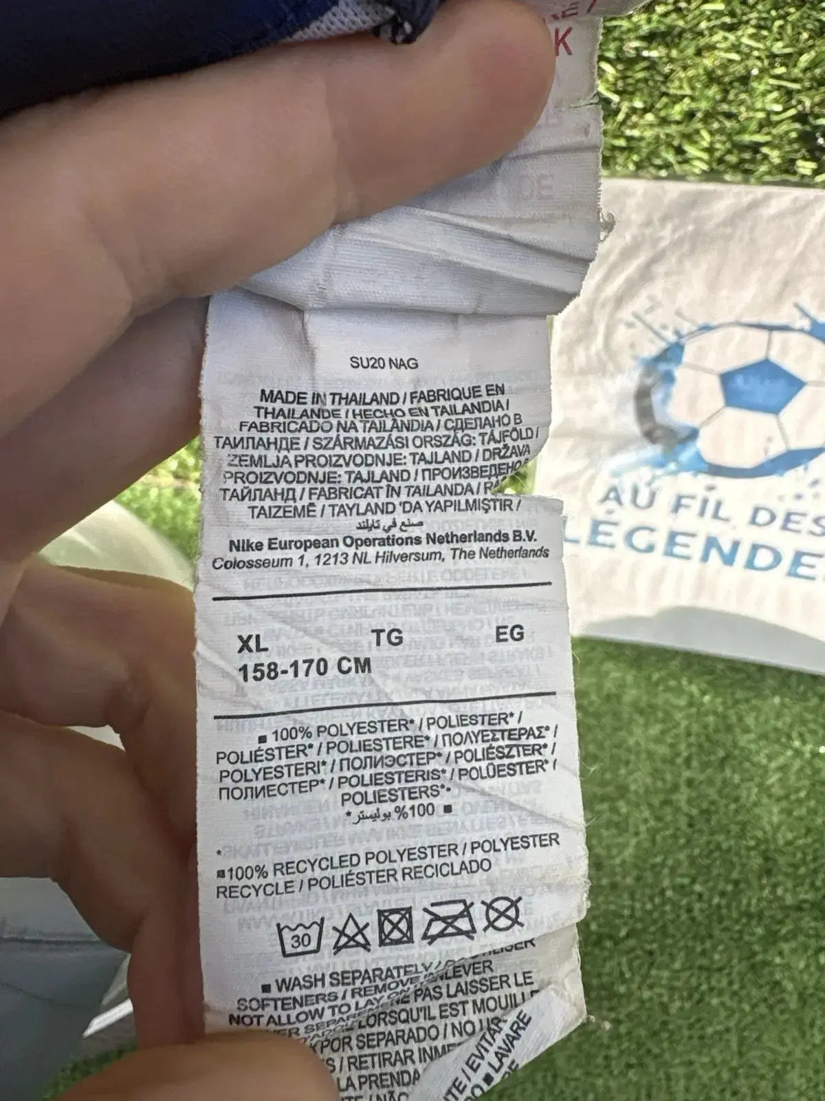maillot Pogba équipe de France Au Fil Des Légendes nike football shirt