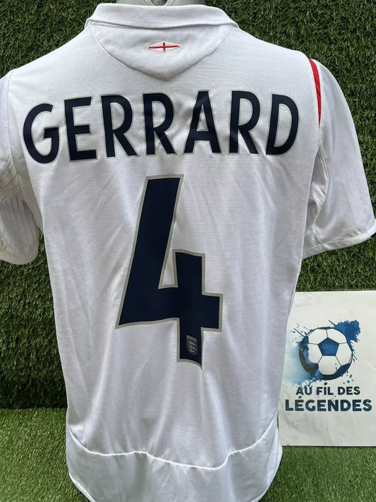 Maillot Gerrard Angleterre - Au Fil Des Légendes umbro